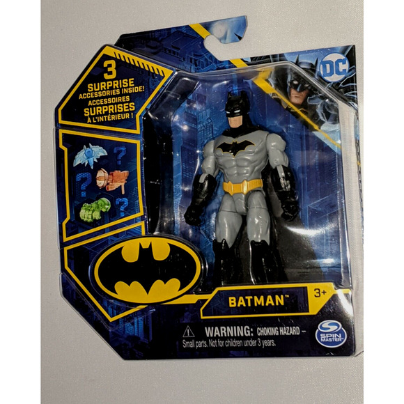 DC Batman Surprise Accessories Gray Spin Masters Yellow belt - Picture 1 of 2